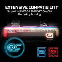 Geıl Ram Dımm 16gb Ddr5 Orıon V Rgb Gavsg516gb5600c38asc 5600mhz Geıl Ram Dımm 16gb Ddr5 Orıon V Rgb Gavsg516gb5600c38asc 5600mhz