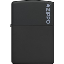 Zippo Çakmak 218zl Zıppo Logo 1 Numara Siyah