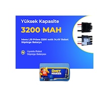 Mova L10 Prime 3200 Mah 14.4v Robot Süpürge Batarya