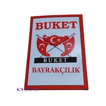 Buket Türk Bayrağı 50X75CM