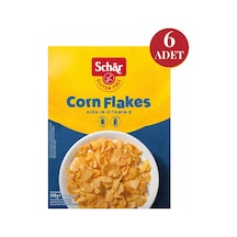 Schar Cornflakes Glutensiz Sade Mısır Gevreği 6 x 250 G