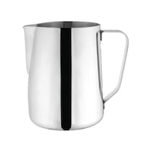 Paslanmaz Çelik Süt Ve Kahve Potu, Pitcher Sütlük, Süt Köpürtücü, Köpürtme Kabı, 350 Ml gümüş