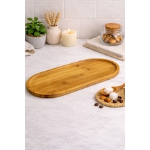 Bambu Sunum Tahtası, Sunum Tepsisi 35 16 Cm Bej - 831689922 Bej