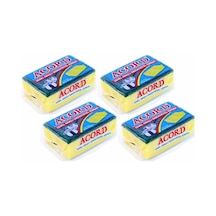 4 adet Jumbo Boy Endüstriyel Çok Amaçlı Bulaşık Süngeri  13x8x4 c