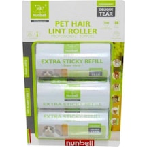 Nunbel Kedi & Köpek Tüy Toplama Rulosu Yedek 3x60 Yaprak