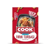 Cook Fırın Torbası, Standart Boy, 25 X 38 Cm, 8 Yaprak, Polyester Telli 0
