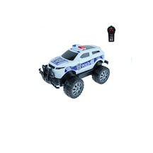 Uzaktan Kumandalı 1:24 Ölçek Polis Arabası Suv Yarım Fonksiyon