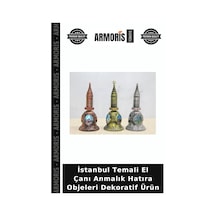 İstanbul Temali El Çanı Anmalık Hatıra Objeleri Dekoratif Ürün