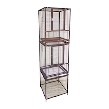 Euro-gold - 525 - Büyük Papağan Kafesı 45cm X 48 Xm X 185 - Muratech - Cm 10073
