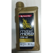 Petrol Ofisi Maxi Moto 20W40 Motor Yağı 1 Litre