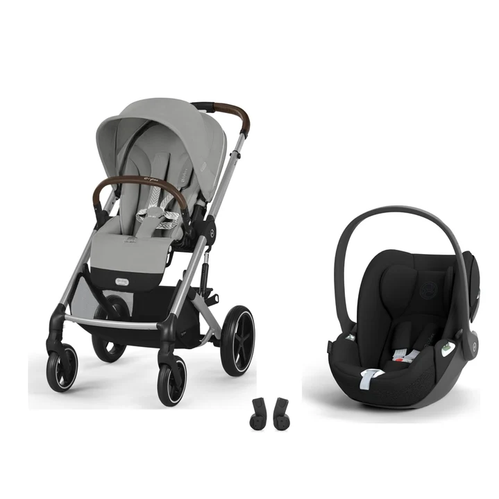 Balios S Lux Travel Sistem Silver Stone Grey & Cloud T Sephia Black
