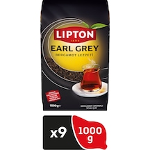 Lipton Earl Grey Bergamot Aromalı Siyah Dökme Çay 9 x 1 KG