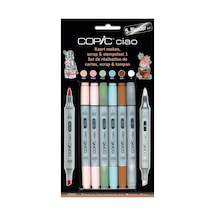Copıc Ciao Set 5+1 Yeni 22075559 Scrap & Damga Seti 1 Copic-set Kaart Maken .