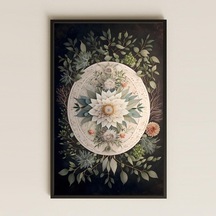 Uv Baskılı Mandala Pvc Tablo - Doğal Zarafet