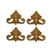 Dekoratif Kahve Eskitme 4'Lu Motif Paketi