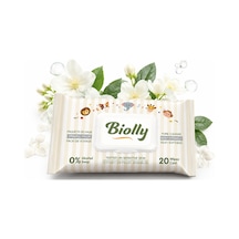 Biolly Baby Gold Bebek Islak Mendili 20 Yaprak - Koli 12 Adet 12'li Set