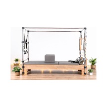Combo Cadillac Reformer Gri Renk 1. Sınıf Kayın Ağacı
