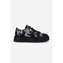Valmenti Erkek Siyah Hakiki Deri Sneakers & Spor Ayakkabı 352 23206 Erk Ayk Sk25-26 Sıyah Dına Siyah