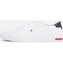 Tommy Hilfiger Erkek Beyaz Erkek Spor Ayakkabı Fm0fm04047ybr-beyaz-7728 Beyaz