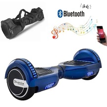Citymate Hoverboard Elektrikli Kaykay Bluetooth Çanta Led 6.5 Mavi