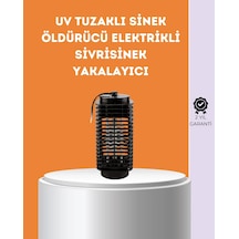 Mey İthalat Kimyasal İçermeyen Uv Işıklı Böcek Ve Sivrisinek Kapanı Güvenli Kullanım