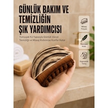 Banyo Masaj Fırçası Yumuşak Kıllı Ergonomik Vücut Temizleme Fırçası - Lisinya
