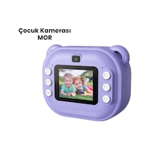 Termal Baskı Özellikli Mini Kamera Mor
