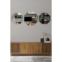 Enc Home Sekizgen Konsol Aynası Beyaz