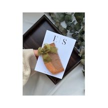 İpek Kurdeleli Kartlı Ahşap Tarak Hediyelik 10 Adet Söz-nişan-nikah-bride To Be- Kına - 931047193