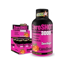 Zeroshot 3000 Mg Karnitin 12 X 60 Ml Şeftali