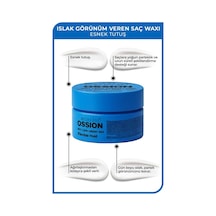 Morfose Ossion 100 Ml Parlaklık Verici Islak Görünüm Saç Waxı Tüm Saçlar İçin Esnek Tutuş