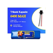 Conga 8290 Robot Süpürge 6400 Mah Batarya