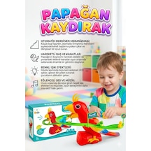 Işıklı Müzikli Hareketli Tırmanma Merdivenli Eğitici Papağan Temalı Dön Dolaş Oyun Seti