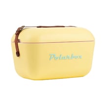 Polarbox Taşınabilir Viintage Tasarımlı Soğutucu Çanta 20 Lt - Sarı