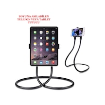 Telefon Tablet Tutucu Boyuna Askılı Bisiklet Oto Masa Üstü Pembe