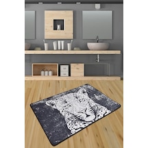 Tiger Banyo Halısı Djt 80X120 Cm Banyo Halısı, Pasas