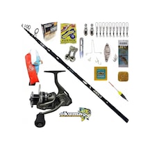 Okuma Acuador Acu-8000a 390cm 3,5lbs Car-x Profesyonel Sazan Kıyı Olta Takımı Seti