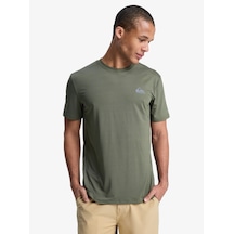 Quiksilver Quıksılver Caecılıan Erkek Iris Leaf - Solid T-shırt Eqyzt08292-6490 Haki