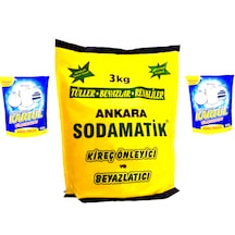 Ankara Sodamatik 3 KG + Kartül Tül Beyazlatıcı 500 G