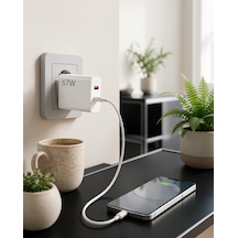 67 Watt Type C Şarj Adaptörü Uczzz67wşarjaletii-23 Belirtilmemiş