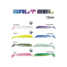 Fujin Salt Eel Body 13cm x3 Silikon Yem Gövde
