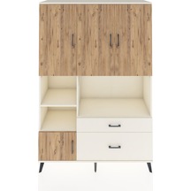 Hyperion Dolap 7 Raflı 2 Çekmeceli 5 Kapaklı 132x44x195 Aytaş... Aytaşı