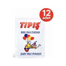 Tıpış Bebek Pudrası Zarf 35 Gr 12li