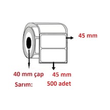 45x45 KUŞEETİKET( 500lü )