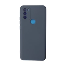 Gm 21 Plus Kılıf Nano İçi Kadife Silikon - Gri Bz8683140247683