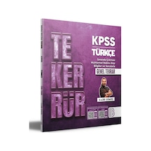 Tekerrür Kpss Türkçe Genel Tekrar
