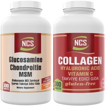 Ncs Collagen Hyaluronik Acid 300 Tablet Glucosamine Kolajen