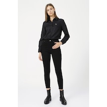 Mavi 100980-35248 Kadın Serenay Black Gold Shape Kadın Denim Pantolon 100980-35248-R12381 Siyah