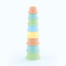 5203 Oyuncak Kule Yuvarlak Kaplar - Grsy-889837 1 Adet
