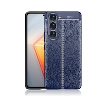 Zore Galaxy S23 Uyumlu Nvth Niss Silikon Kılıf-lacivert